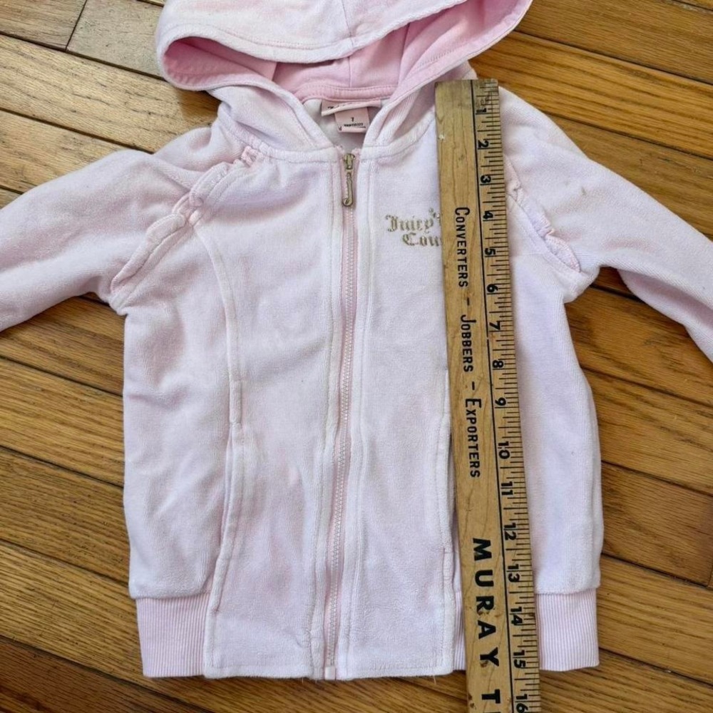 Y2K 2000s style Pink Juicy Couture hoodie - Picture 7 of 7